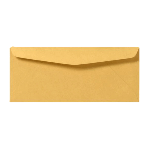 Manilla Brown Envelope 4 1/8 x 9 1/2 (1)