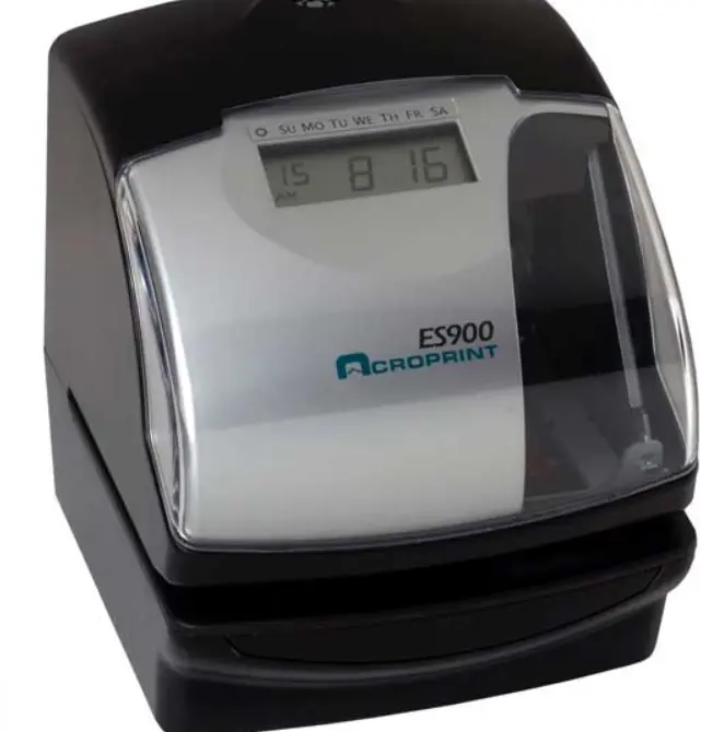 Acroprint Time Recorder ES900