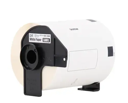 BROTHER White Paper Labels (DK-1240) 