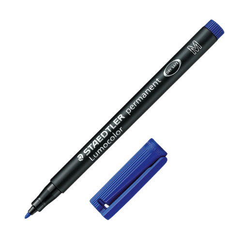 [ST-PIGM-BL] Staedtler Lumocolor Permanent Marker (Blue)