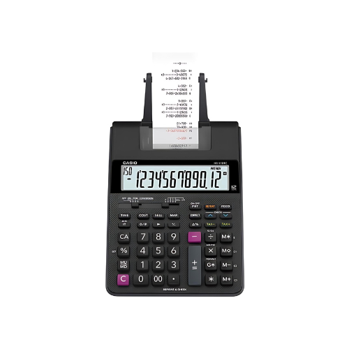 [KTHR100R] Casio Printing Calculator 2Col 12 Digit (HR-100RC)