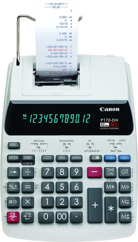 CANON P170-DH Printing Calculator corbaronline.com